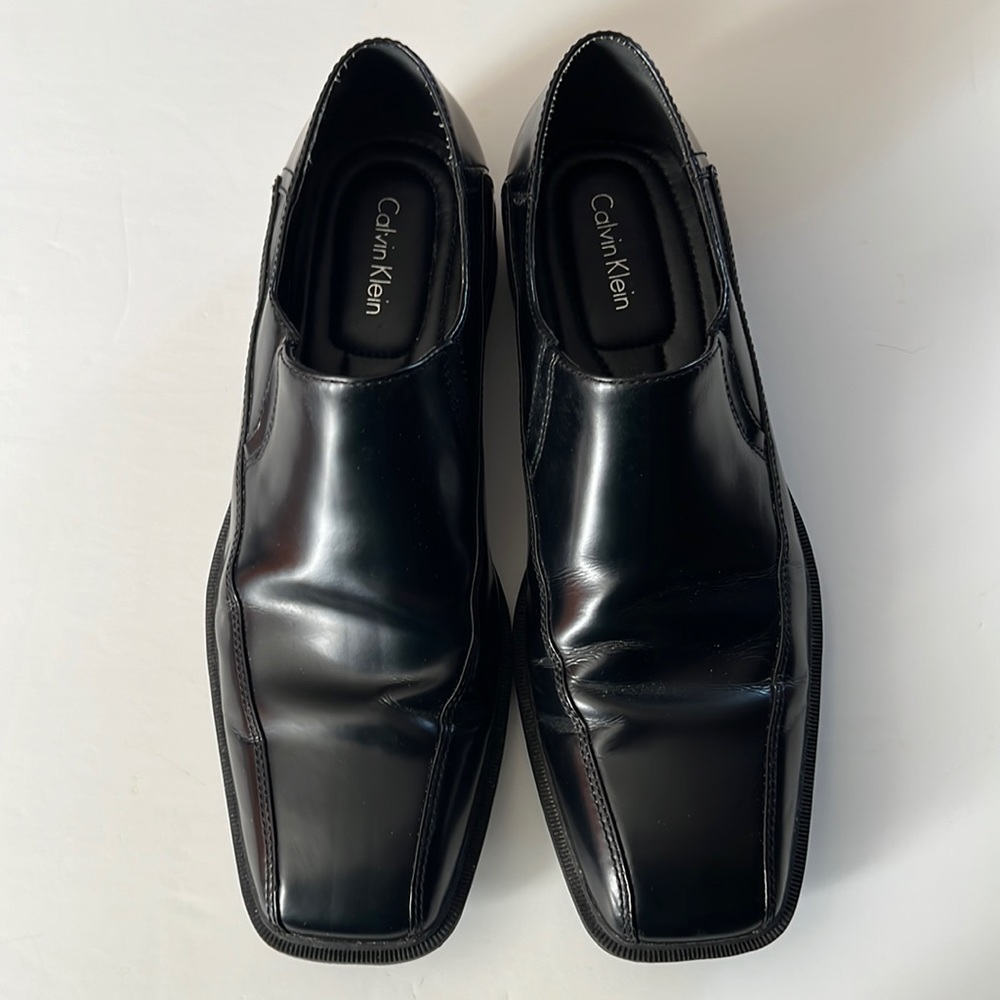 Calvin Klein Mens Black Loafers Size 10M